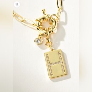 Uncommon James Gold "H" Initial Necklace - NWOT